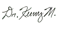 Dr. Kenny M. Signature