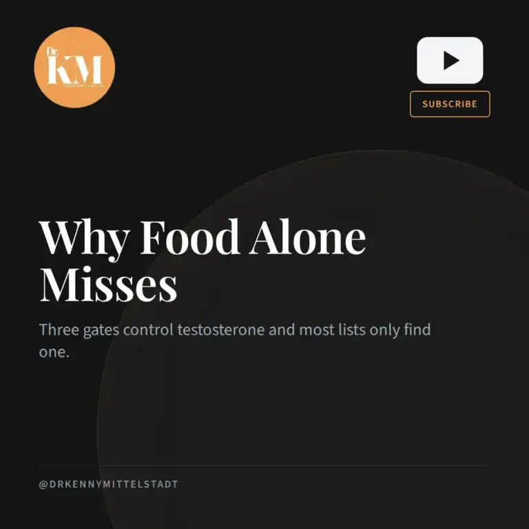 Blog-Cover-Why the Testosterone Food List Stops Working